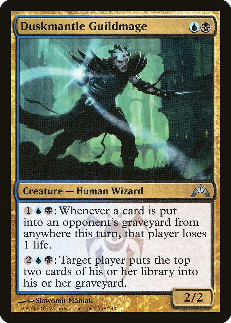 Duskmantle Guildmage (GTC-158)  Foil