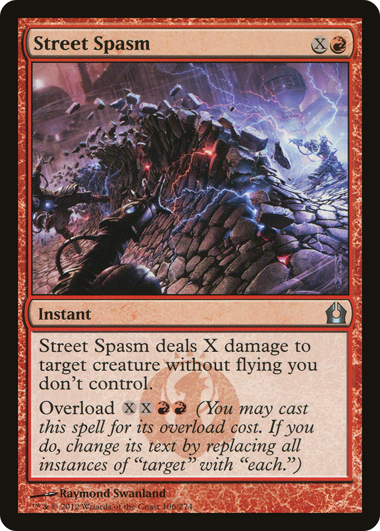 Street Spasm (RTR-106)  Foil