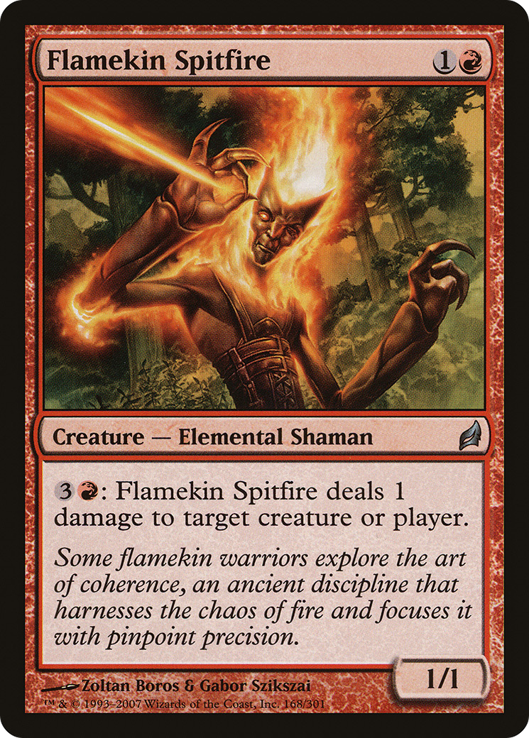 Flamekin Spitfire (LRW-168)  Foil