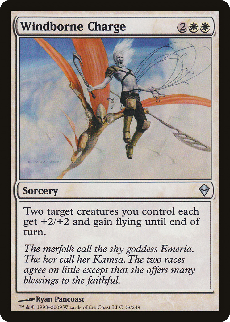 Windborne Charge (ZEN-038)  Foil