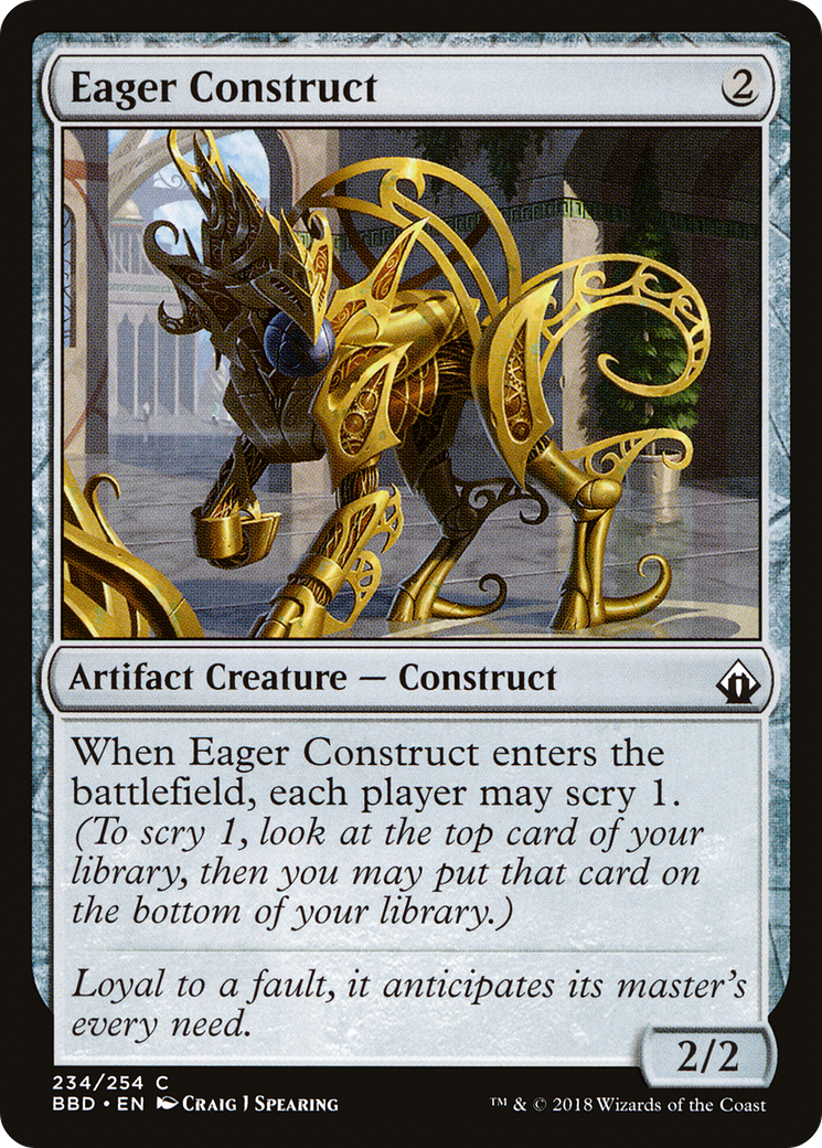Eager Construct (BBD-234)  Foil