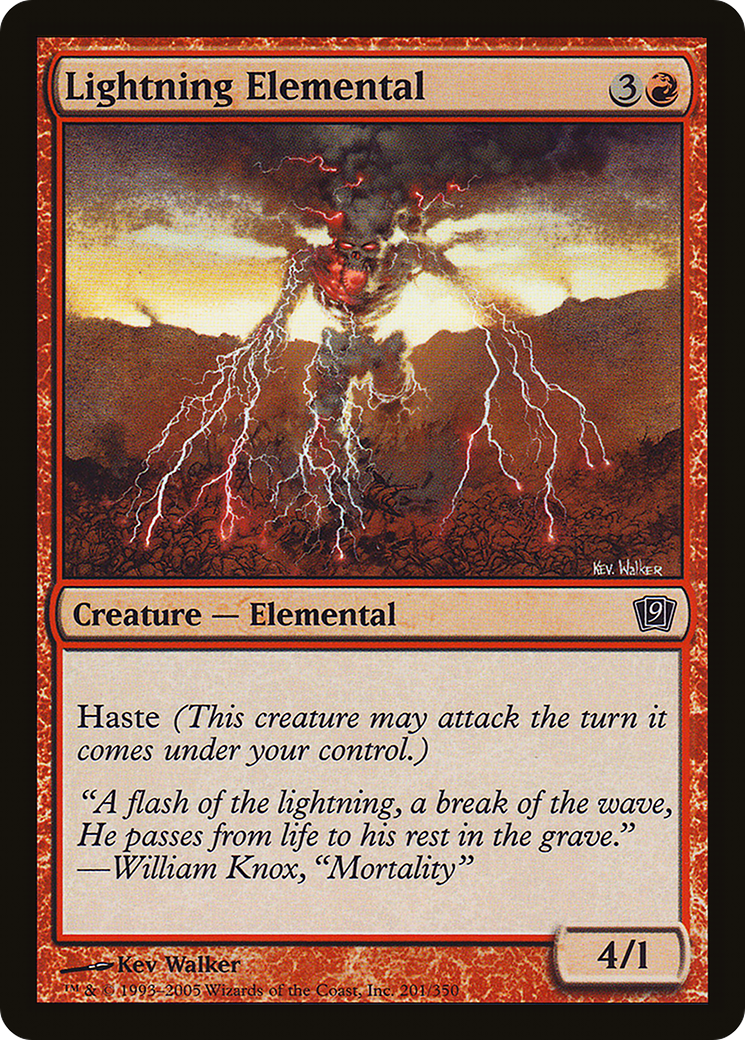 Lightning Elemental (9ED-201)