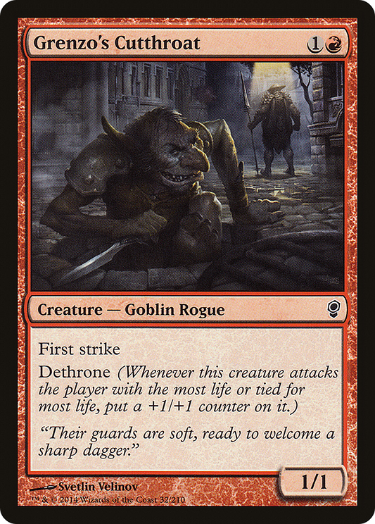 Grenzo's Cutthroat (CNS-032)  Foil