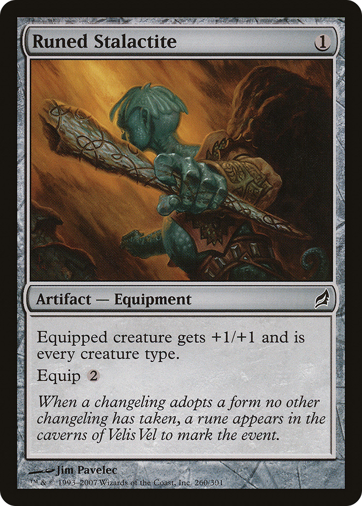 Runed Stalactite (LRW-260)  Foil