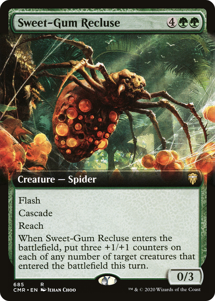 Sweet-Gum Recluse (Extended Art) (CMR-685)  Foil