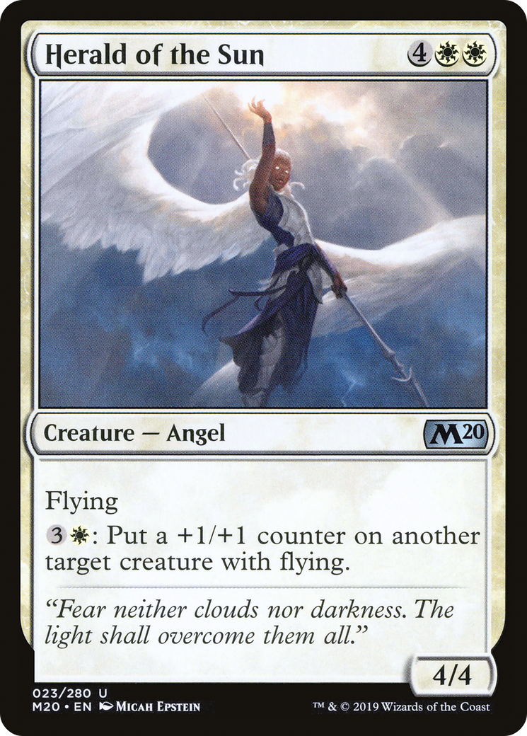 Herald of the Sun (M20-023)  Foil