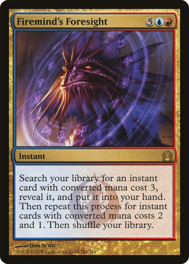 Firemind's Foresight (RTR-162)  Foil