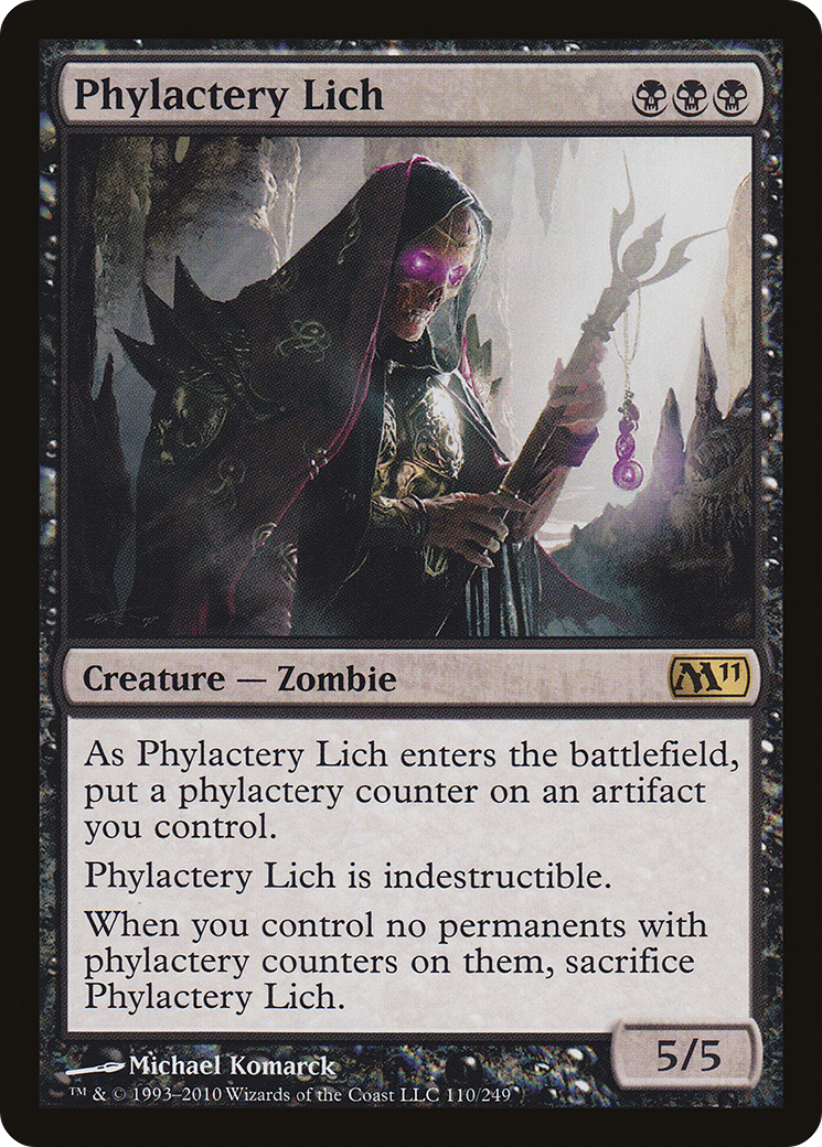 Phylactery Lich (M11-110)  Foil