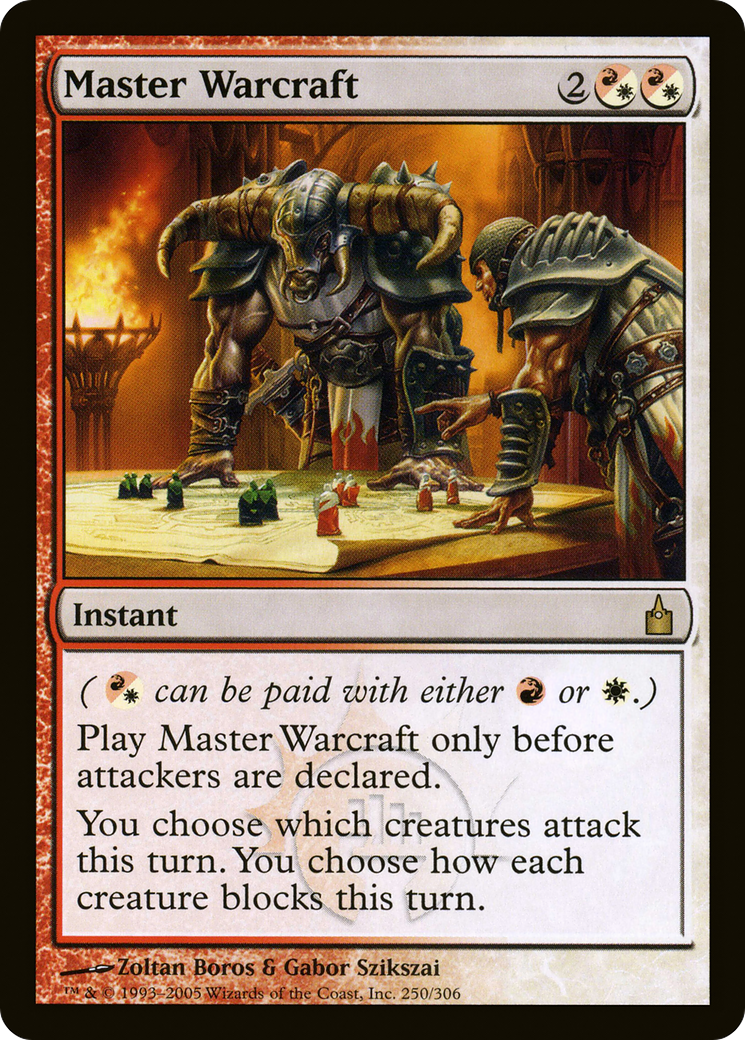 Master Warcraft (RAV-250)  Foil