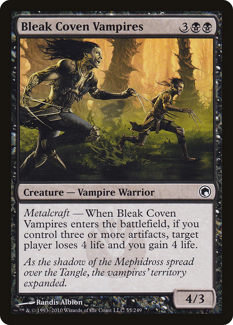 Bleak Coven Vampires (SOM-055)  Foil