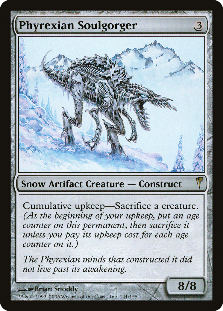 Phyrexian Soulgorger (CSP-141)  Foil