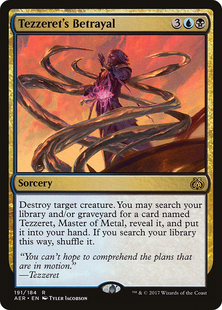 Tezzeret's Betrayal (AER-191)  Foil