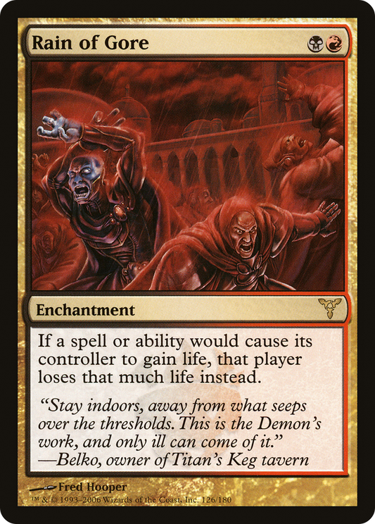 Rain of Gore (DIS-126)  Foil