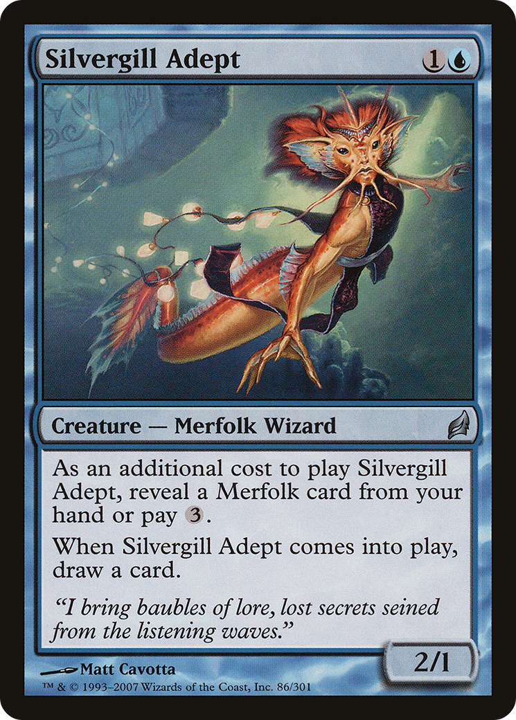Silvergill Adept (LRW-086)  Foil