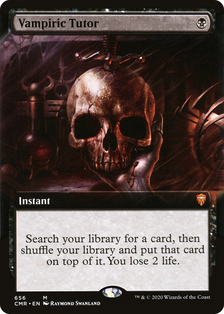 Vampiric Tutor (Extended Art) (CMR-656)