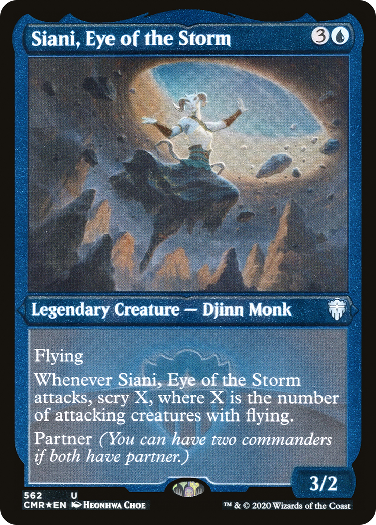Siani, Eye of the Storm (Foil Etched) (CMR-562)  Foil