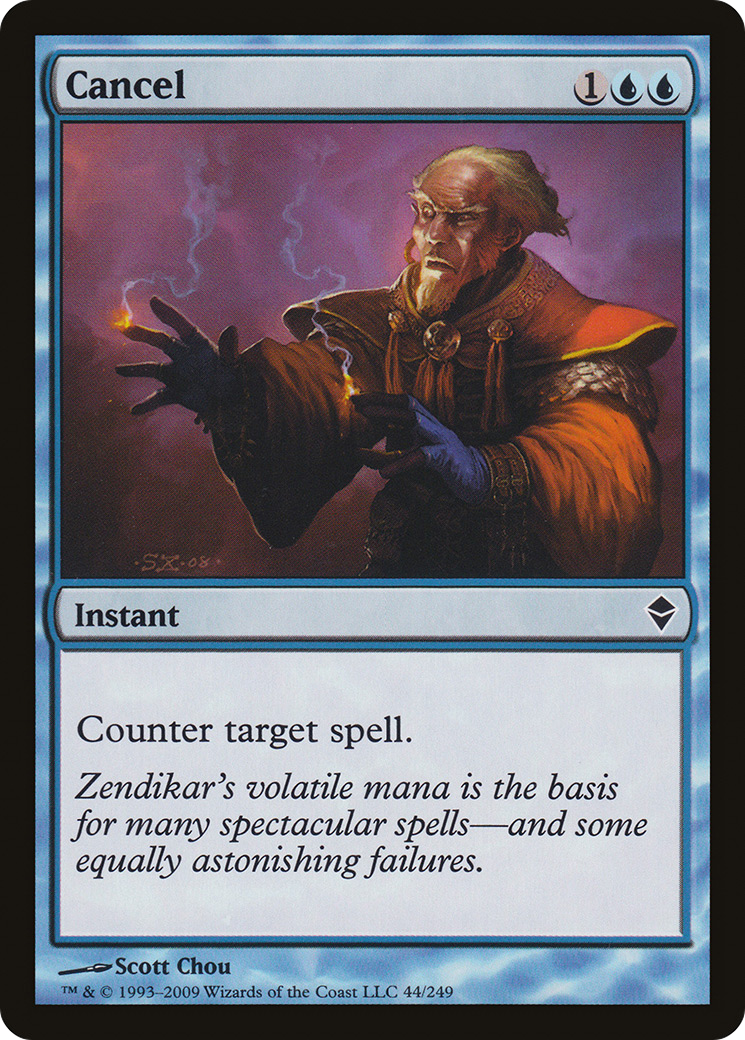 Cancel (ZEN-044)  Foil