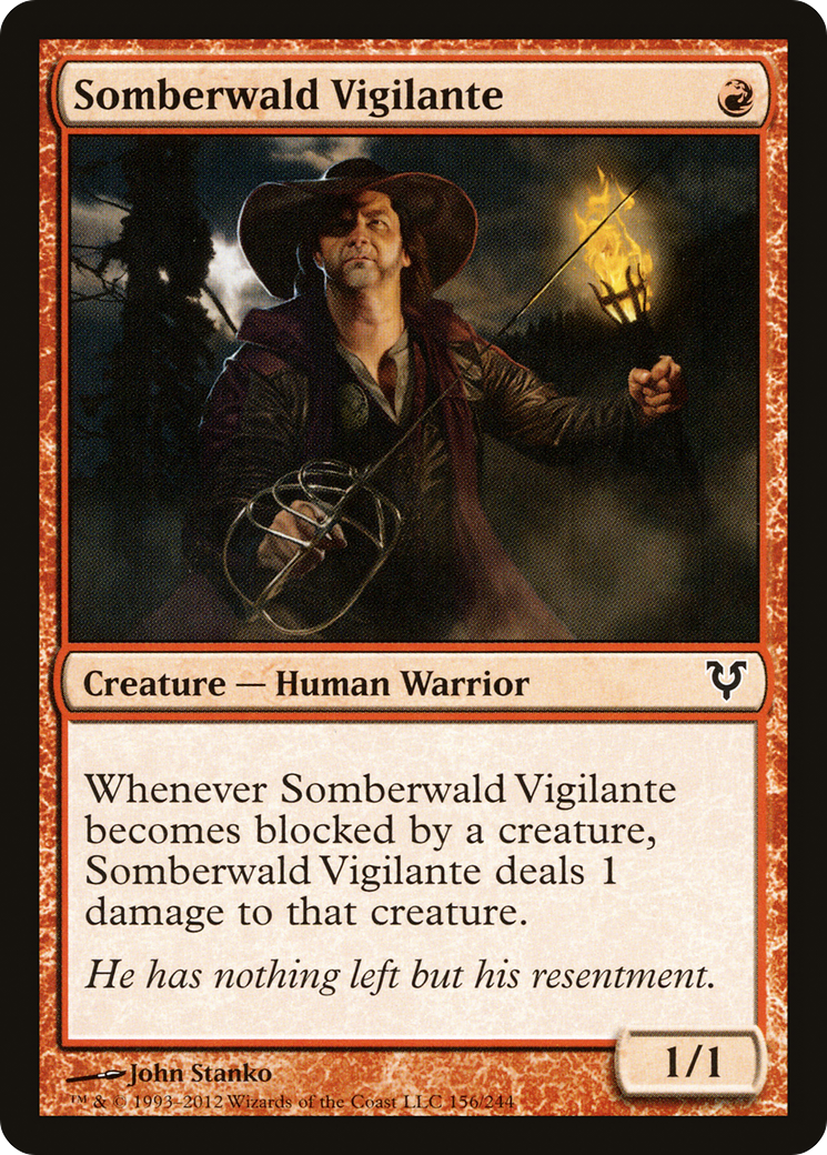 Somberwald Vigilante (AVR-156)  Foil