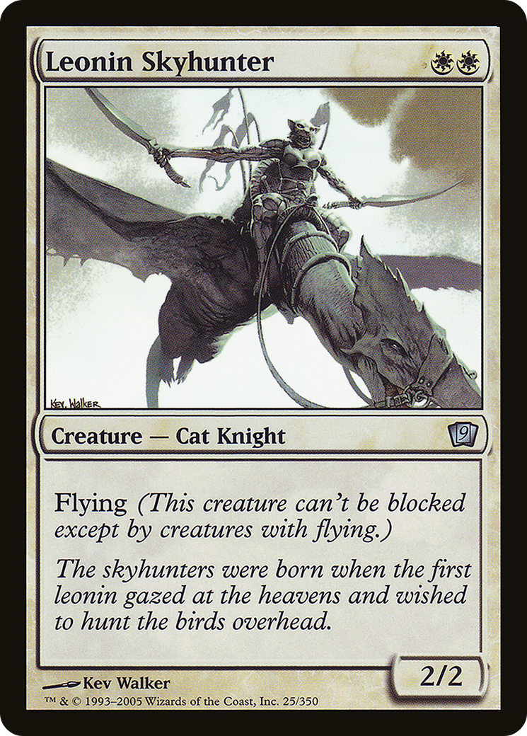 Leonin Skyhunter (9ED-025)  Foil