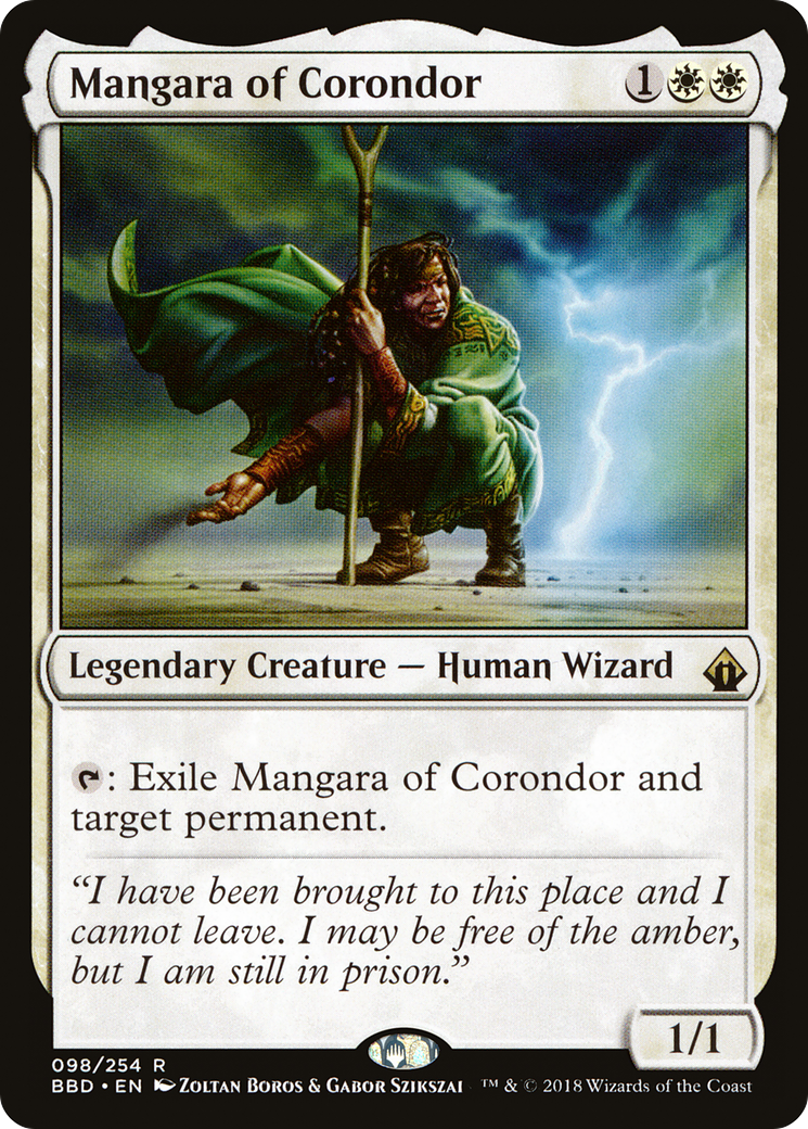 Mangara of Corondor (BBD-098)  Foil