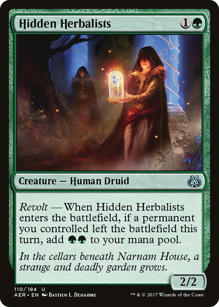 Hidden Herbalists (AER-110)  Foil