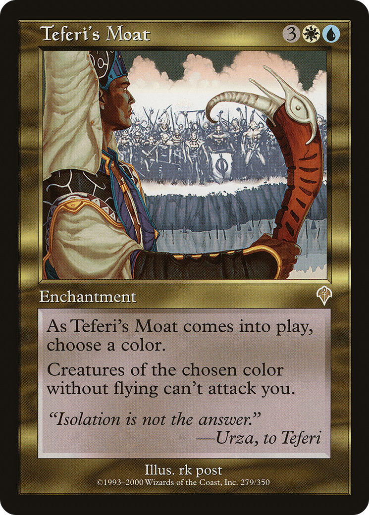 Teferi's Moat (INV-279)  Foil