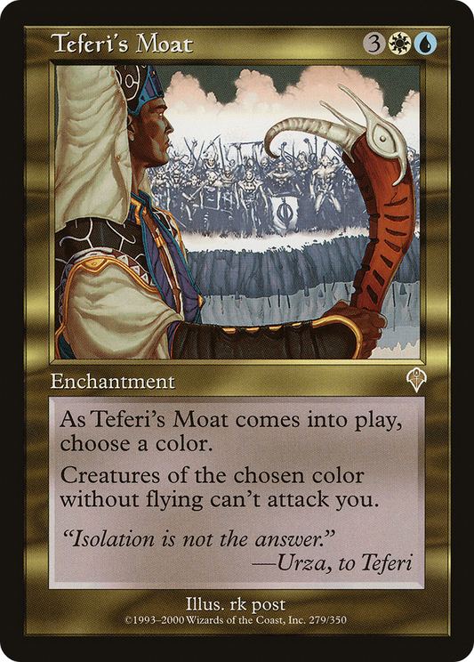 Teferi's Moat (INV-279)  Foil