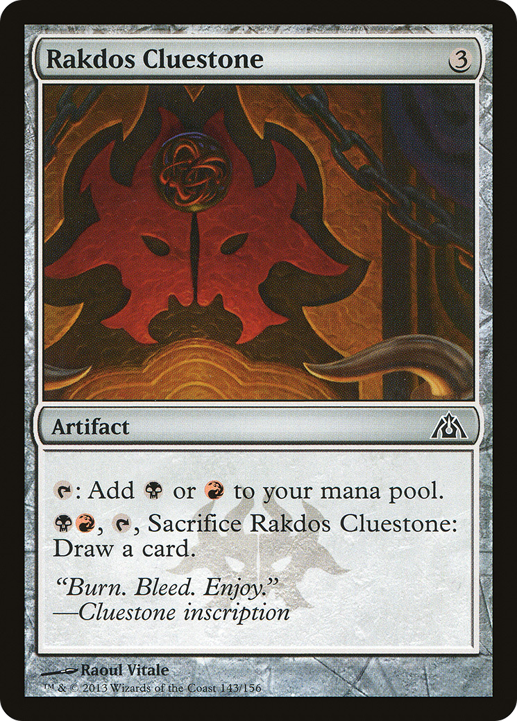 Rakdos Cluestone (DGM-143)  Foil