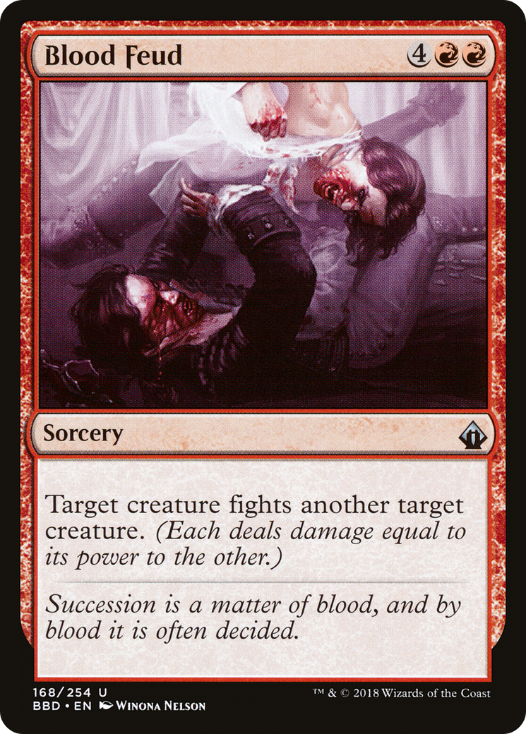 Blood Feud (BBD-168)  Foil
