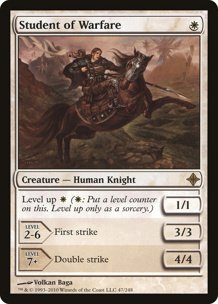 Student of Warfare (ROE-047)  Foil
