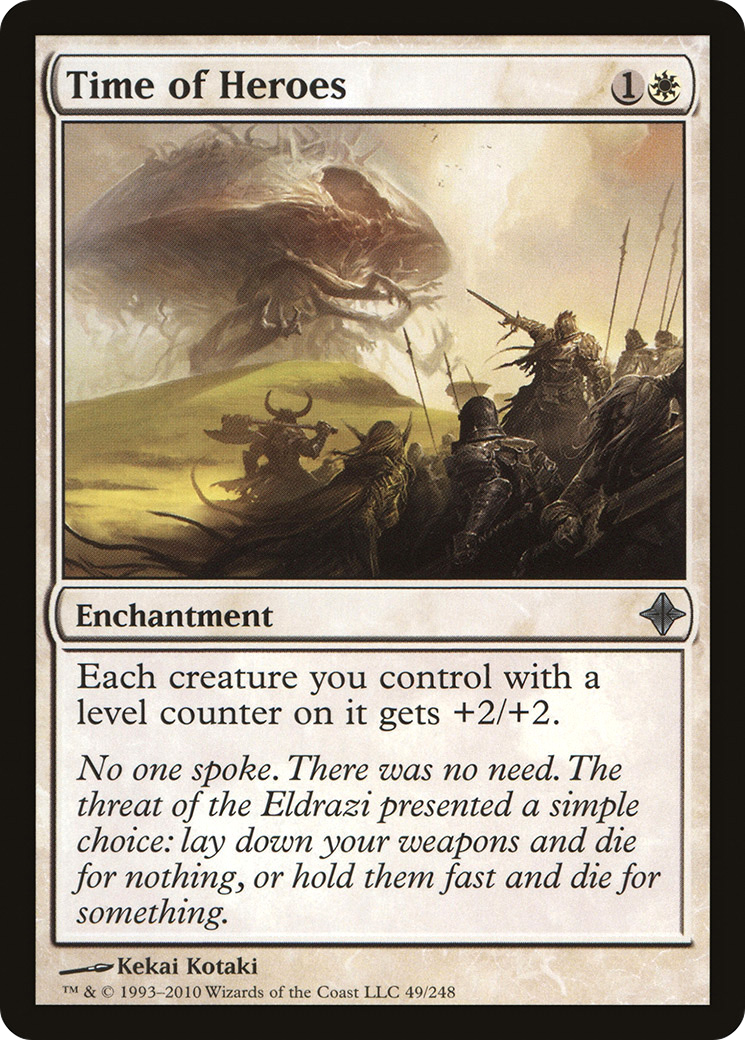 Time of Heroes (ROE-049)  Foil
