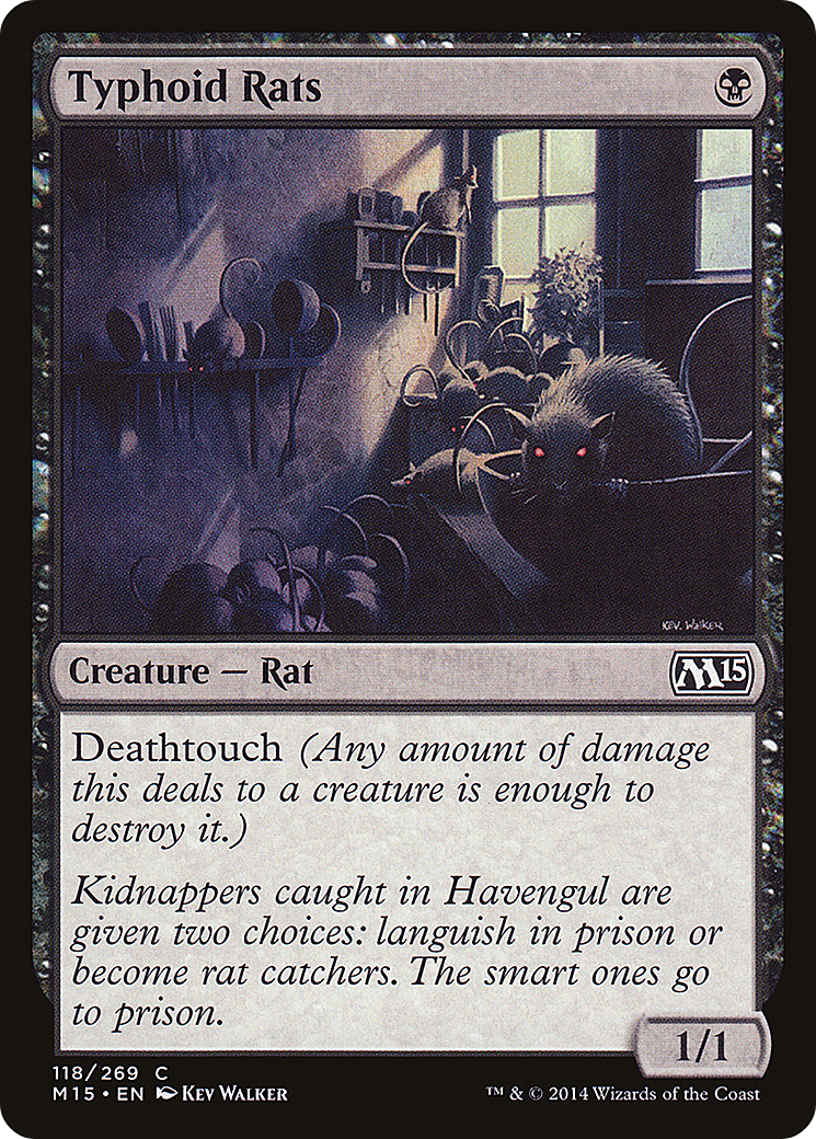 Typhoid Rats (M15-118)  Foil