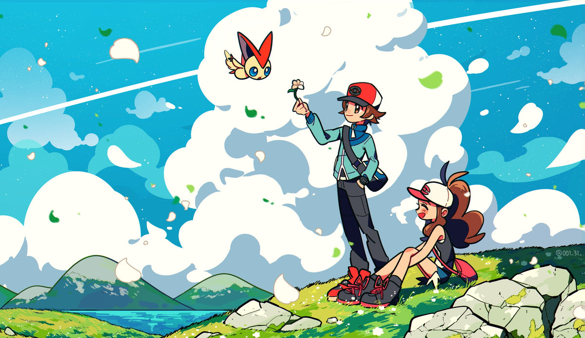 Pokemon Oversized Mouse Pad - Custom Made - Various Styles