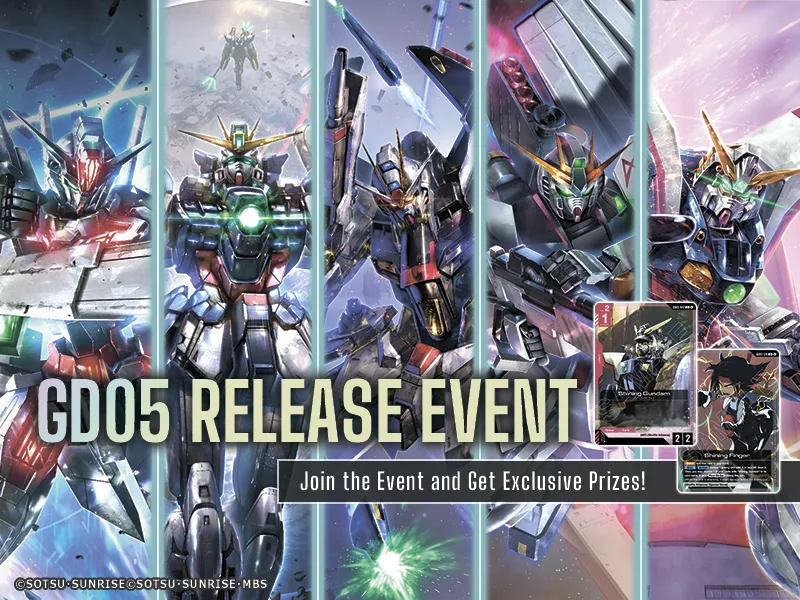 Gundam Card Game GD05 Release Event (Tue. July 28, 2026 06:00 PM)