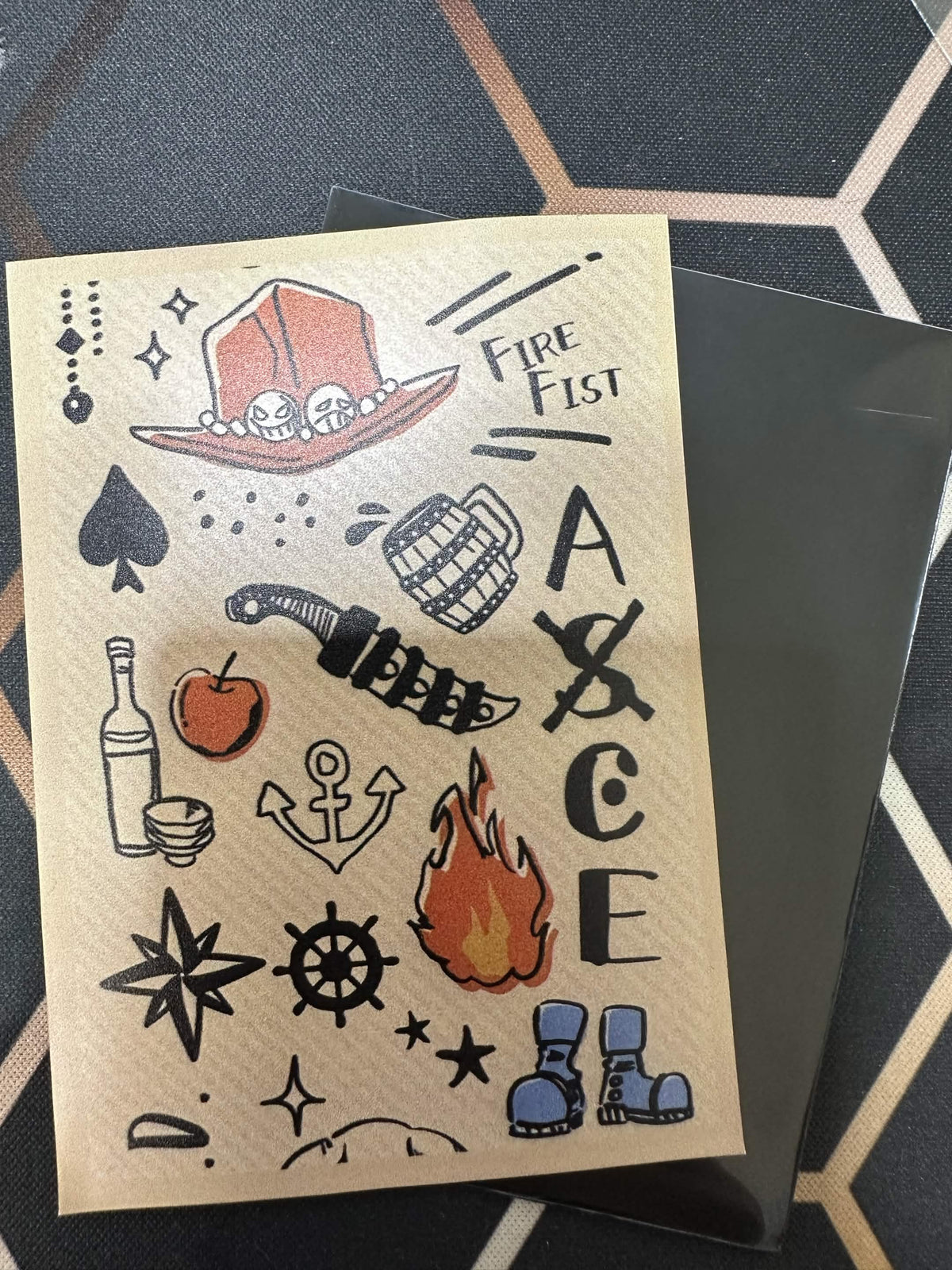 Ace Card Sleeve - 60ct Standard Size - Custom Made