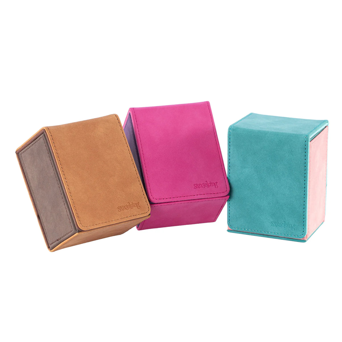 Sanseking - Vertical Deck Box - 80ct - Various Dual Colors