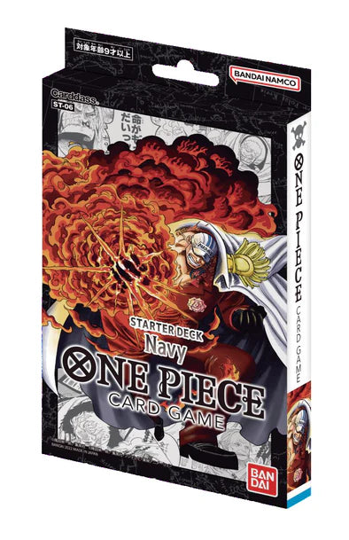 One Piece Card Game - Starter Deck - ST06 - Absolute Justice (Navy)