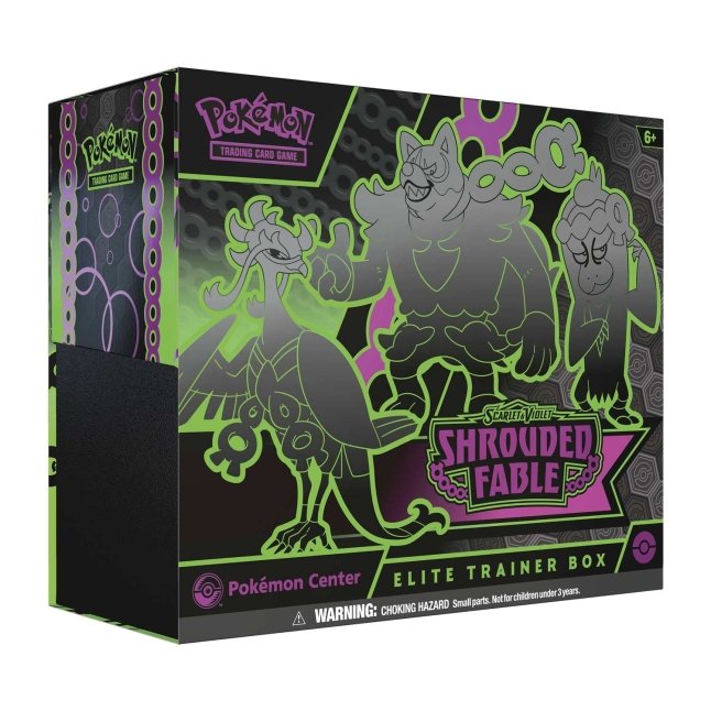Pokémon Scarlet & Violet-Shrouded Fable Pokémon Center Elite Trainer Box