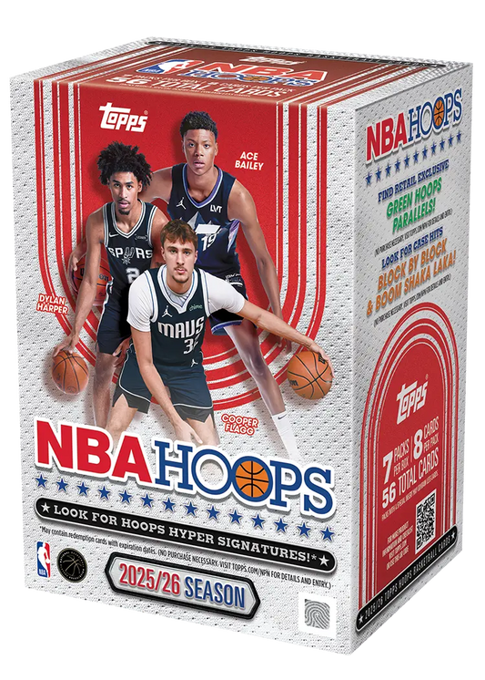 2025-26 Topps Basketball Hoops Value Blaster Box
