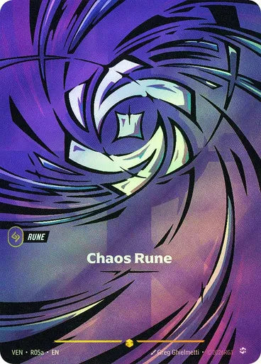 Chaos Rune (R05a) - R05a - Showcase