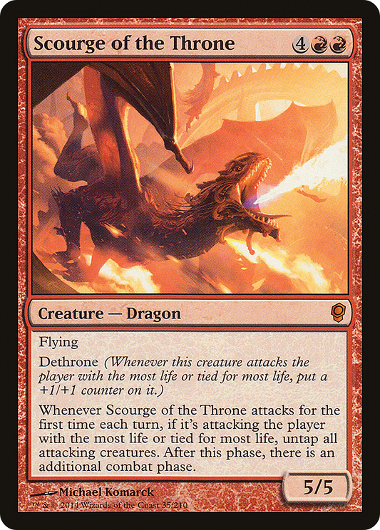 Scourge of the Throne (CNS-035)  Foil