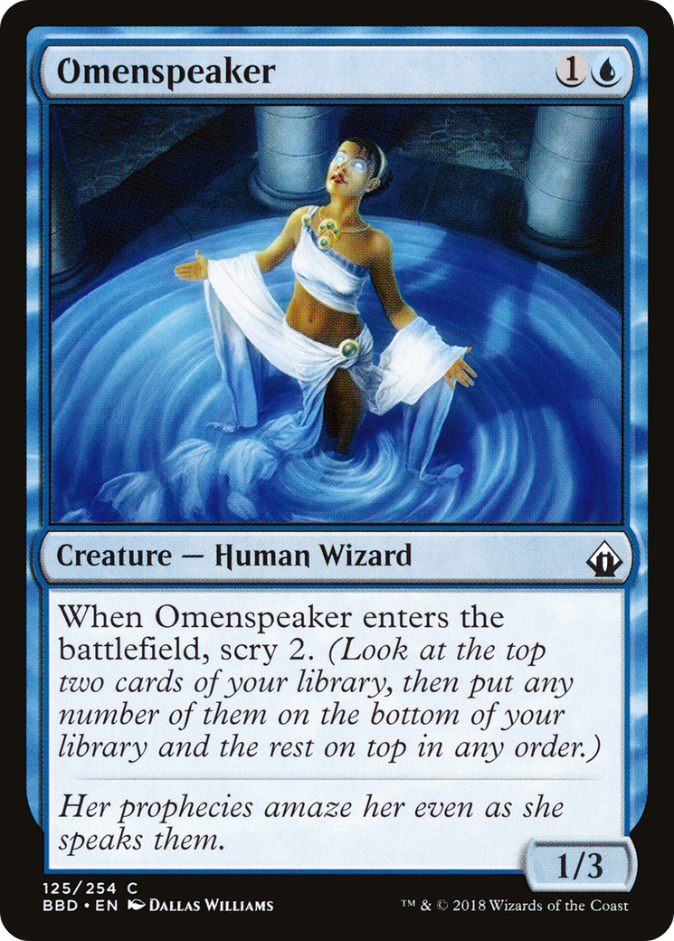 Omenspeaker (BBD-125)  Foil