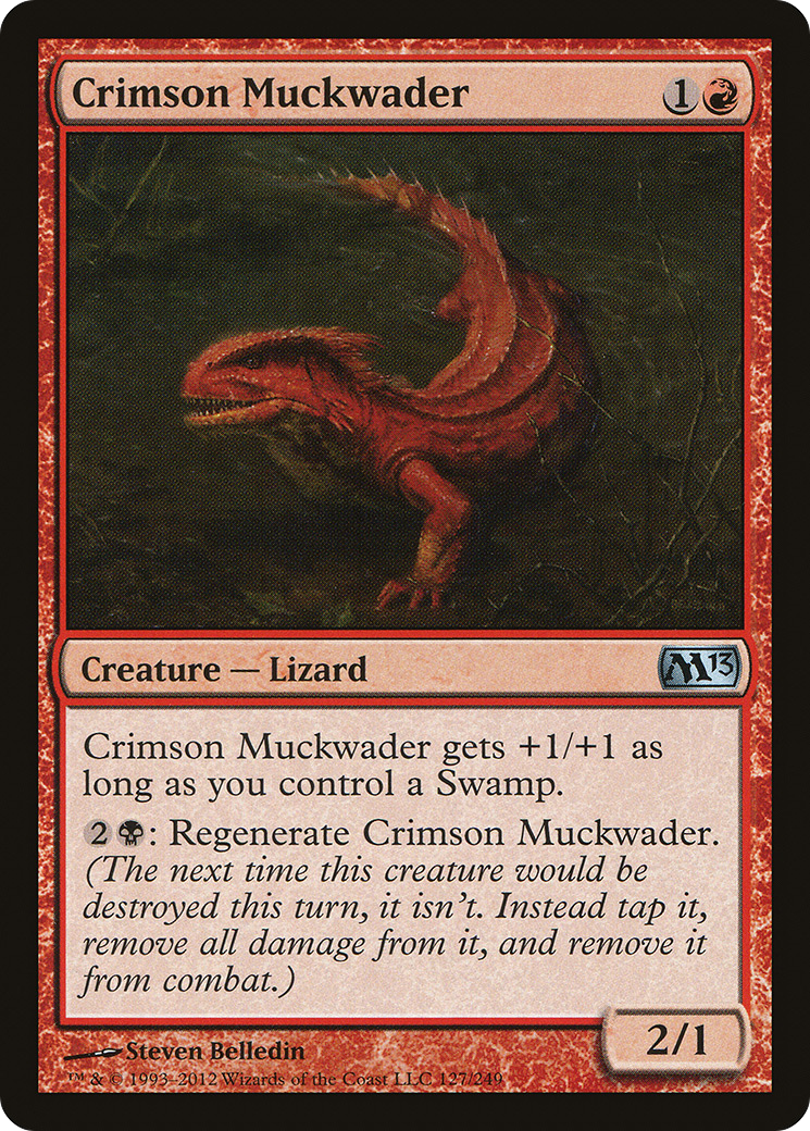 Crimson Muckwader (M13-127)  Foil