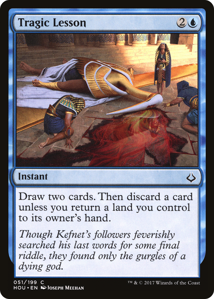 Tragic Lesson (HOU-051)  Foil