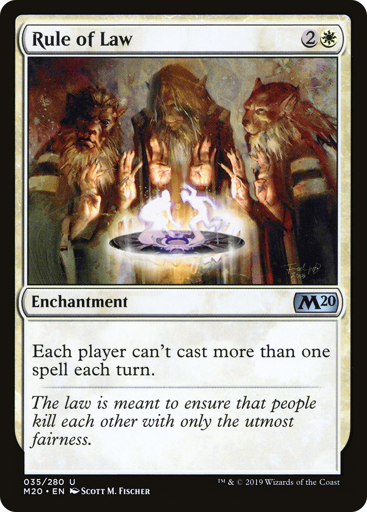 Rule of Law (M20-035)  Foil