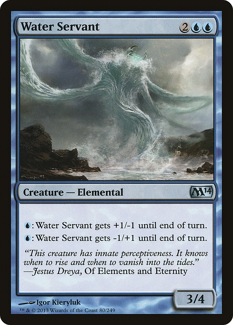 Water Servant (M14-080)  Foil