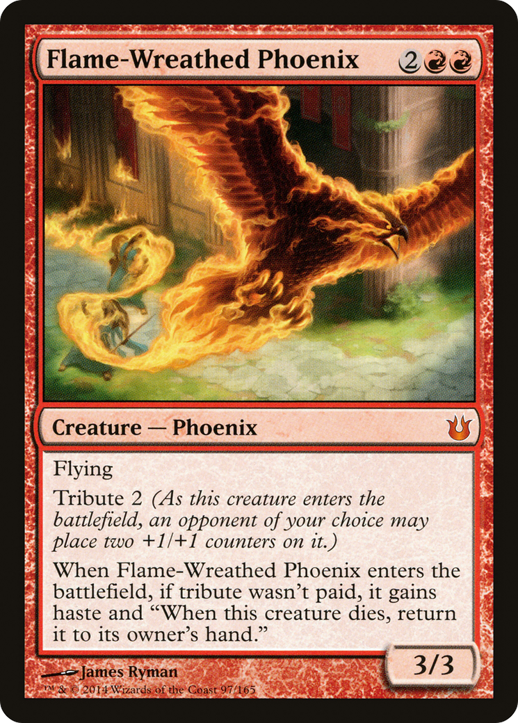 Flame-Wreathed Phoenix (BNG-097)  Foil