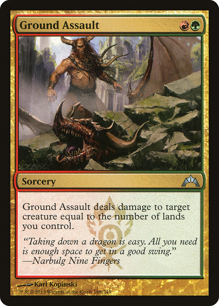 Ground Assault (GTC-168)