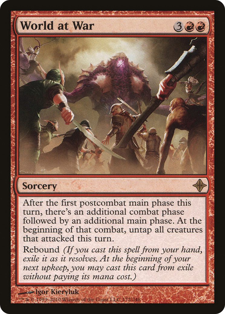 World at War (ROE-172)  Foil