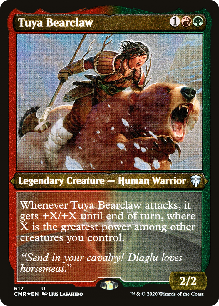 Tuya Bearclaw (Foil Etched) (CMR-612)  Foil